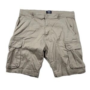 Charles Wilson Shorts Mens 38 Cargo Khaki Beige Camping Outdoors Stretch